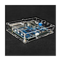 Miniatyrbild 4 av 5: XJ-Akryl Skyddsskal med Fläkt för Banana Pi R3 -r3 Utvecklingskort Tillbehör