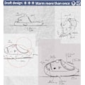 Miniatyrbilde 3 av 4: XJ-Barnhajtofflor Gutter Jenter Sommer Clogs Slides Sandaler Sklisikre Strand Basseng Dusj og Badesko rosa
