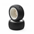 Miniatyrbillede 3 af 5: XJ-4 stk. 90mm 1/10 Rc Offroad Buggy Bil Gummidæk Hjul Dæk Til 144001 144010 124019 104001 Hpi