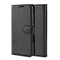 Miniatyrbillede 4 af 5: XJ-Samsung Galaxy Note 10 Pung Etui Sort Læder Skind Cover