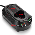 Miniatyrbild 5 av 5: XJ-Batteriladdare För Bl1013 Bl1014 10.8v-12v Litiumbatterier Dc10wa Elektrisk Borrskruvdragare