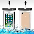 Miniatyrbillede 2 af 5: XJ-Vandtæt smartphone-pose IPX8, berøringsfølsom, 7 tommer, til strand, rejser, swimmingpool, til telefon 13, 12 Pro/XR, XS, X/8/7, S22/S20