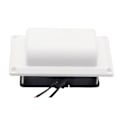 Miniatyrbillede 4 af 5: til DC 12V Emhætte Udsugningsventilator til Campingvogn Trailer Universal RV Interiør Luft Sort Black High power