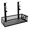 Miniatyrbillede 1 af 5: XJ-Under Desk Box Bakke Under Bord Kabelstyringsboks Klemme Under Bord Ledningsstyring Organizer