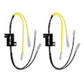 Miniatyrbillede 1 af 5: 2x Motorcykel Belastningsmodstand til LED Blinklys Reparation 25W 6.8Ohm