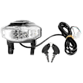 Miniatyrbilde 1 av 5: XJ-60v Angel Eyes LCD Lys Hastighetsdisplay Batteri Horn Spotlight Bryter