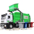 Toy Garbage Truck with Pull-Back Action, Lights and Sounds for Kids