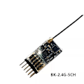 Pikkukuva 3 / 5: XJ-Elrs 2.4ghz 5ch Pwm Expresslrs -vastaanotin 2dbi 2.4g kupariputkiantennilla Pwm/crsf-protokolla Rc:lle
