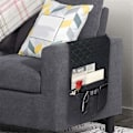 Miniatyrbillede 4 af 5: XJ-Lænestolsarmlænsorganisator Fjernbetjeningsholder Skridsikker lænestolholder til sofa med 5 lommer