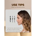 Miniatyrbild 5 av 5: 30x Magnifying Mirror with Tweezers - Enlarged Makeup Mirror with 2 Suction Cups for Beauty and Travel