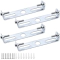 Miniatyrbilde 1 av 5: XJ-[4 stykker] Taklysfeste 100mm Pendellampe tilbehør Lysekroner Taklampe Baseplate Taklamper Plater Fester og en