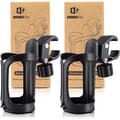 2-pakning Universal Koppholder for Barnevogn, Justerbar Flaskeholder