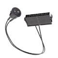 Miniatyrbillede 3 af 5: XJ-24 Pin Hun Atx Psu Strømforsyning Starter Tester Start Op Jumper On Off Switch Kabel 18awg 30cm
