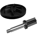 Miniatyrbilde 1 av 4: Ninja BL610 BL710 Serie 2041ml (9 Cup) Blender Reservedeler, Glassbase, Bladdrivkobling & Drivstift Bolt Kit
