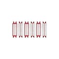 6-pack Platt Mikrofibermopphuvud Kompatibla med Vileda Ultramax