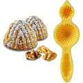 Miniatyrbillede 4 af 5: 2 stk. Kageforme Orientalsk Kageform Maamoulform Til Smallbee Slik Chokoladegave