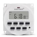 15,98 tum LCD Digital Timer 12V DC 7 Dagars Programmerbar Timer TM618N-4