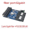 Miniatyrbilde 5 av 5: XJ-Gigabit Ethernet Switch Fiber Optisk Mediekonverter 4 Rj45 2 10/100/1000m Utp 2f4e Port Pcb