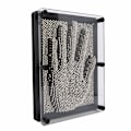 Miniatyrbild 1 av 5: XJ-3D Klon Pin Art Leksak Handform Metallbräda Handavtryck Nål Leksak Present Hemmakontor Skrivbordsdekoration Prydnad (S)