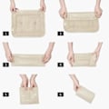 Pikkukuva 4 / 4: Packkuber Matkalaukun Järjestäjät Meikkilaukku Set (7 kpl)