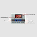 Miniatyrbilde 2 av 5: Digital Temperaturkontroller Display Termostat Kontrollbryter og Termistorsensorer Temperaturprobe (220V 1500W)