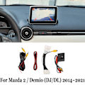 Miniatyrbillede 2 af 5: XJ-Car Bakkamera Parkeringsassistent Kamera Til 2 / Demio Hatchback (dj) 2014-2021 Kompatibel Faktor