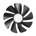Miniatyrbild 2 av 5: XJ-4x 95mm Cf1015h12d Dc12v Grafikkortkylare Ersättning För Sapphire Nitro Rx480 8g Rx 470 4