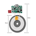 Miniatyrbillede 3 af 5: XJ-15w Hurtig Trådløs Oplader Modul Sender Med Boks Pcba Printkort Spole Diy Type-c Port