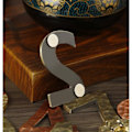 Miniatyrbild 4 av 5: Husnummer i zinklegering 3, 5,4 cm