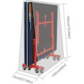 Miniatyrbillede 3 af 4: Pingisbordsovertræk Vandtæt Beskyttelse Til Pingisbord 165 X 70 X 185 Cm Sort