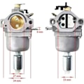 Miniatyrbillede 2 af 4: Karburator Udskiftning til John Deere LA105 42\" 19.5 HK Havetraktor Motor Udskiftning 13.5 HK 31F707 350777 14 HK V-Twin 808728 Karburator 697203