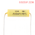 Pikkukuva 1 / 5: 1:a aito USA Mallory 0.022UF 223K Äänikondensaattori (kondensaattori) E:lle