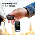 Miniatyrbilde 3 av 4: Alkoholtester med farge LED digital skjerm og USB-lading for personlig bruk Halvleder sensor med alarm Svart