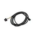 Miniatyrbilde 2 av 5: XJ-Femkjernet Kabel Vanntett Adapterkabel 1.7m Vanntett Kobling Til Kobling E-sykkel Elektrisk Sykkel
