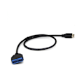 Pikkukuva 5 / 5: XJ-30cm USB 3.1 Type-e uros - IDC20p uros adapterikaapeli 20-nastainen jatkokaapeli tietokoneen emolevylle