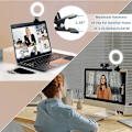 Miniatyrbilde 4 av 5: XJ-USB LED-ringlampe for bærbar PC - Perfekt løsning for webkamera