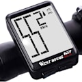 Miniatyrbillede 2 af 5: XJ-Cykelcomputer med Tydelig Display - Sort