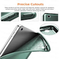 Pikkukuva 3 / 5: XJ-iPad Pro 3/4 12,9″ Kotelo Tri-fold Smart Case Musta