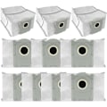 Miniatyrbild 1 av 2: 10-pack dammsugarpåsar för Ecovacs T50 Pro Omni/Robot dammsugare - Engångspåsar med stor kapacitet