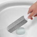 Miniatyrbilde 5 av 5: Pimpstein Toalettbørste Husholdnings Toalettrengjøring Kalkavleiringer - Grå 3.8*3.8*23.5CMl*1st