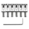 10,5 mm Gitarr Tremolo Stall Sadel för Fender Stratocaster, Silver