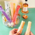 Miniatyrbilde 4 av 5: 100 stk Isposer Popsicle – Lag Dine Egne Gode Ispinner Enkelt Transparent Gjennomsiktig