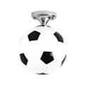Miniatyrbillede 1 af 5: Fodbold LED loftslamper Lysende fodboldstang med sort