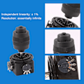 Miniatyrbillede 5 af 5: XJ-4-akset Joystick Potentiometer Knapkontrol til -d400x-r4 10k 4d Forseglet Rocker Potentiometer