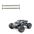 Pikkukuva 4 / 5: XJ-2kpl Metalliset takavetoakselit Qwj03 Xinlehong Q901 Q902 Q903 9130 9136 9137 1/16 Rc-autoon S