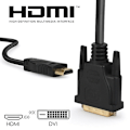 Pikkukuva 4 / 4: XJ-HDMI - DVI -sovitinkaapeli