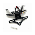 Miniatyrbilde 5 av 5: XJ-For Cb650r Cbr650r 2019 2020 Bakre Eliminator Skiltfeste Holder Brakett Med Led Blinklys
