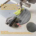 Miniatyrbillede 3 af 5: XJ-8 stk. Universal Syning Rullede Faldfod, 3-10 mm Rullede- Trykfod, Symaskine Bred Rullede-