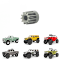 Pikkukuva 2 / 5: XJ-2x Axial Scx24 90081 1/24 Rc Crawler -auton metallimoottorin vaihteiston hammaspyörä 11t päivitys