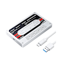 Miniatyrbillede 1 af 5: XJ-2.5inch Harddisk Kabinet Sata Til Usb3.0 Ekstern Harddisk Case 6gbps Type-c Hdd Case Med Di